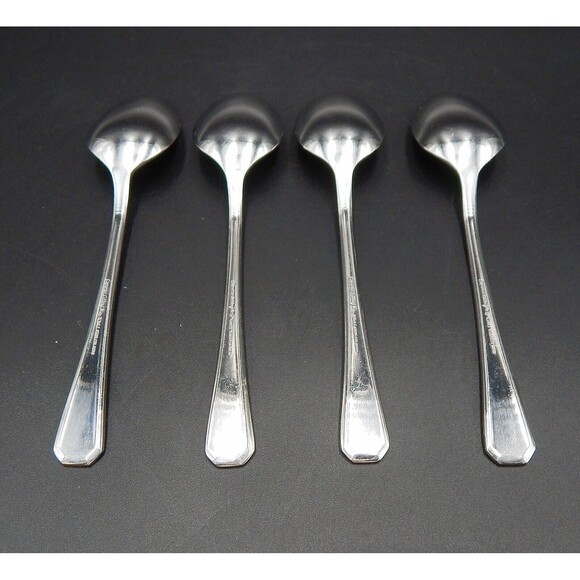 Supreme Cutlery by Towle Chestnut Hill Teaspoon Glossy Stainless Japan Lot 4 (A) - Picture 4 of 8